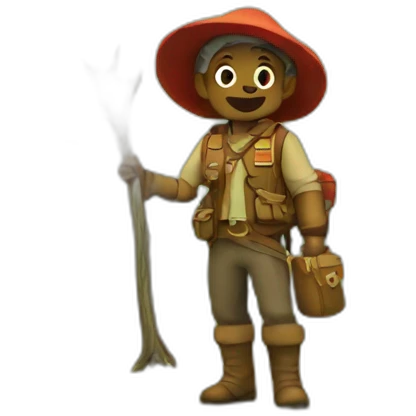 Woodland adventure emoji