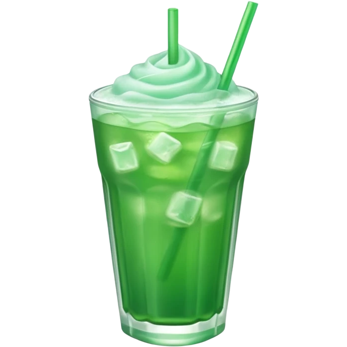 green drink emoji