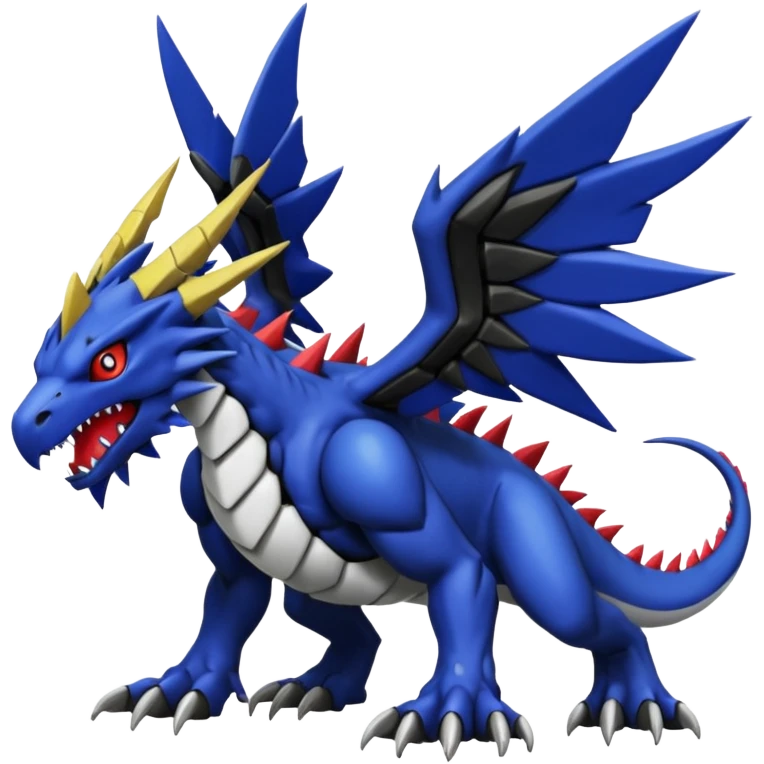 Drudigon-Bulkmon-Canoweissmon-Darkdramon-Cybermon-Digimon-creature emoji