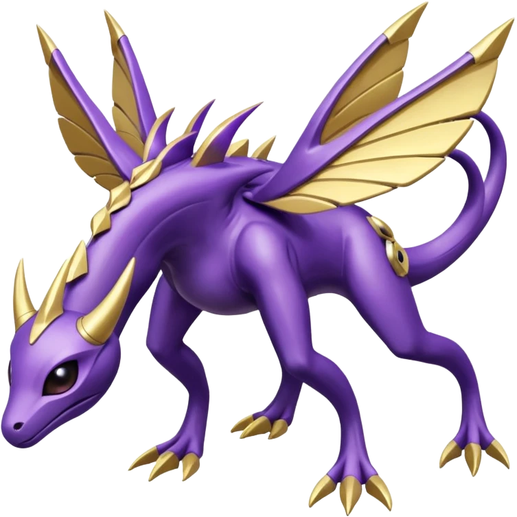 Genesect-Miraidon-Lunala-Fakémon-hybrid-creature (full body)  emoji