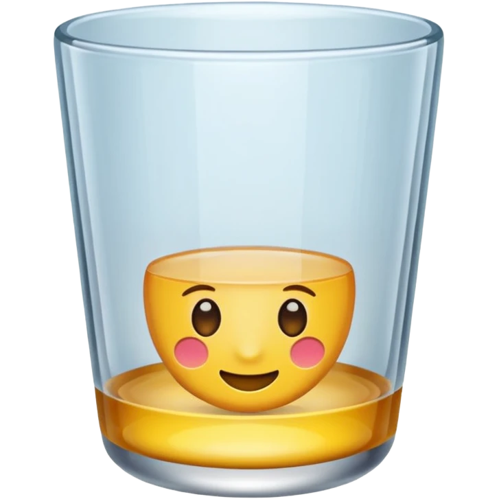 glass cup empty emoji