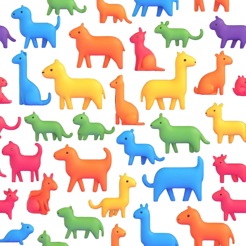 Rainbow Animals emoji