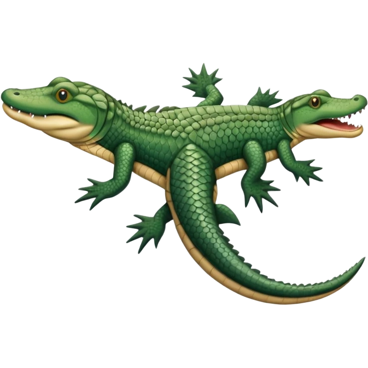 Tiktaalik Roseau-a fish that looks like a crocodile emoji