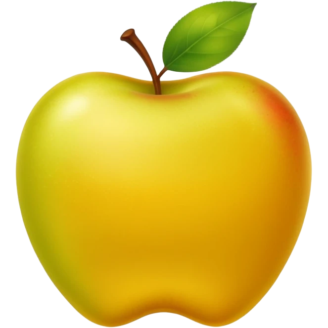 apple golden delicious emoji