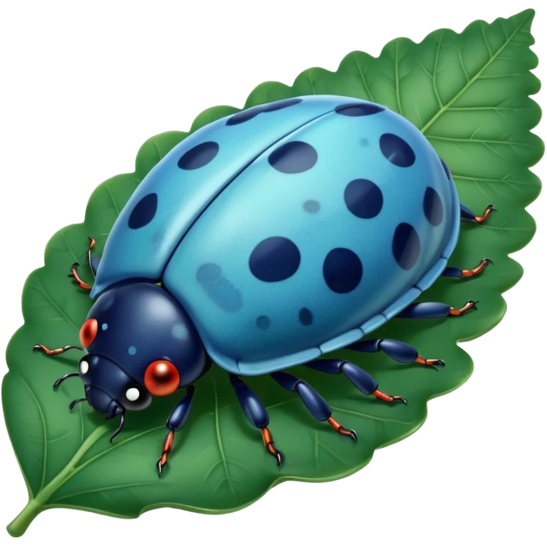 blue lady bug on leaf
























































 emoji