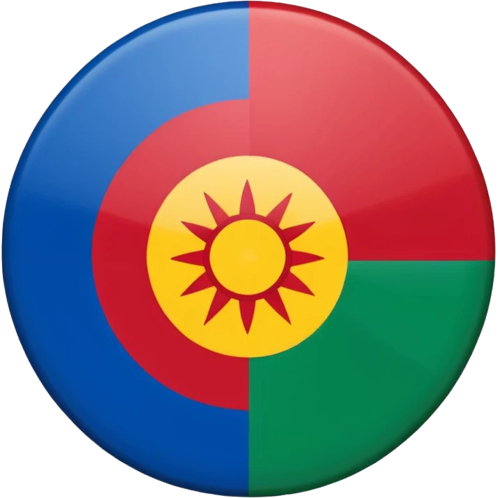 Emoji drapeau gitan emoji