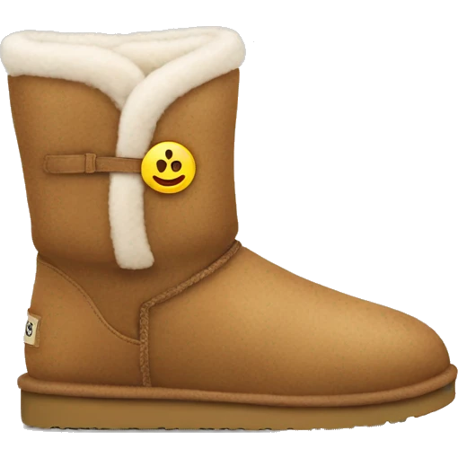 Cozy ugg boots emoji