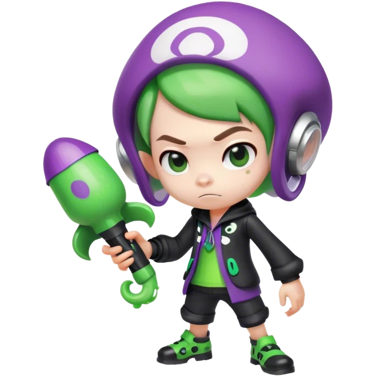 Splatoon inkling boy emoji