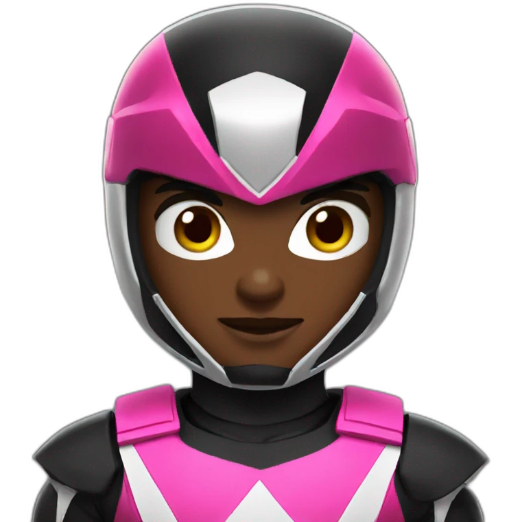 black power ranger emoji