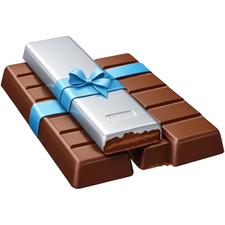 Chocolate bar multy colors emoji