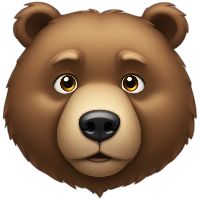 chubby bear emoji