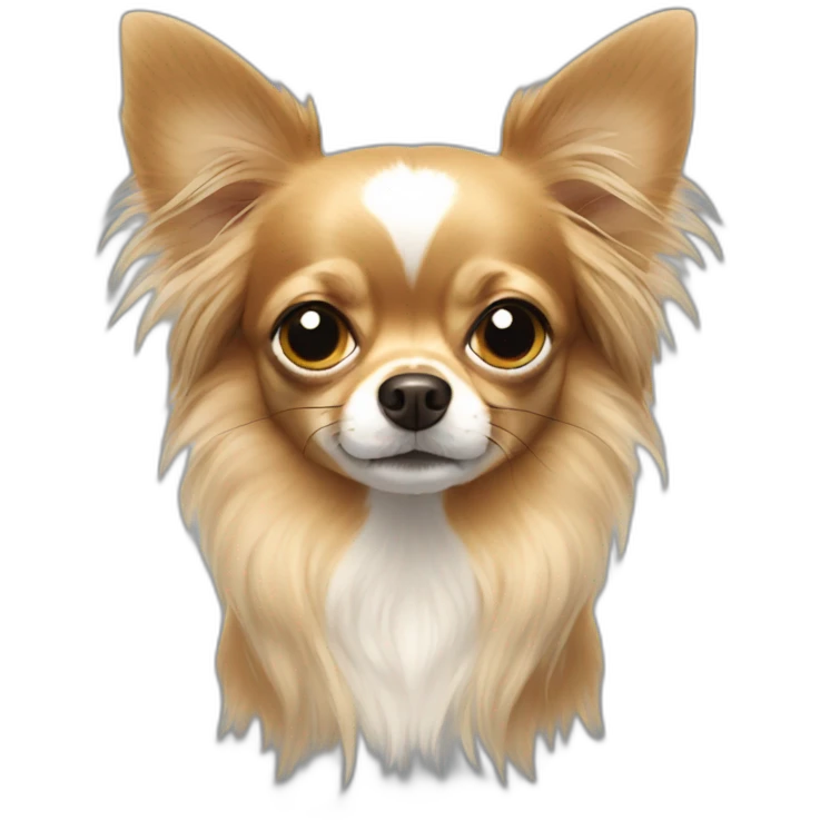 long-hair chihuahua emoji