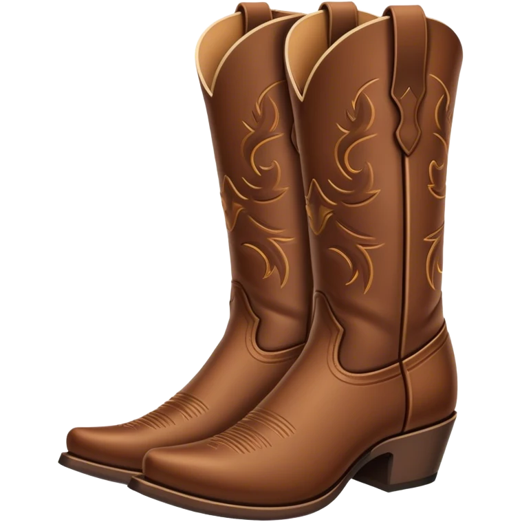 Cowboy boots emoji