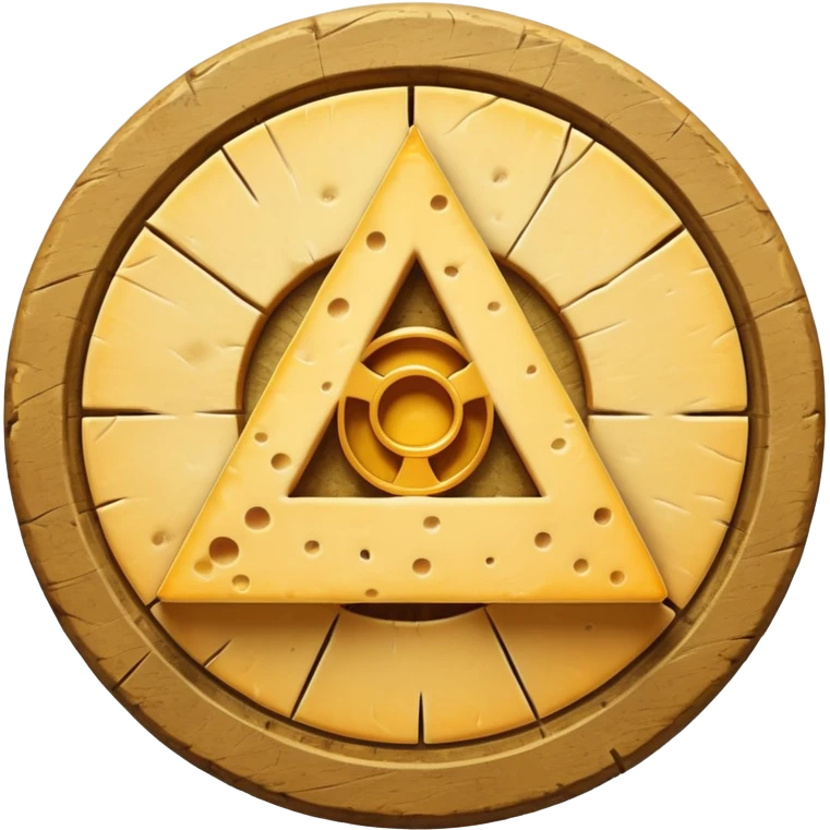 cheese occult symbol emoji