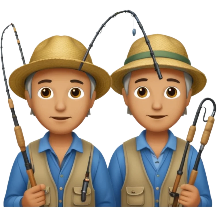 2 pescadores emoji