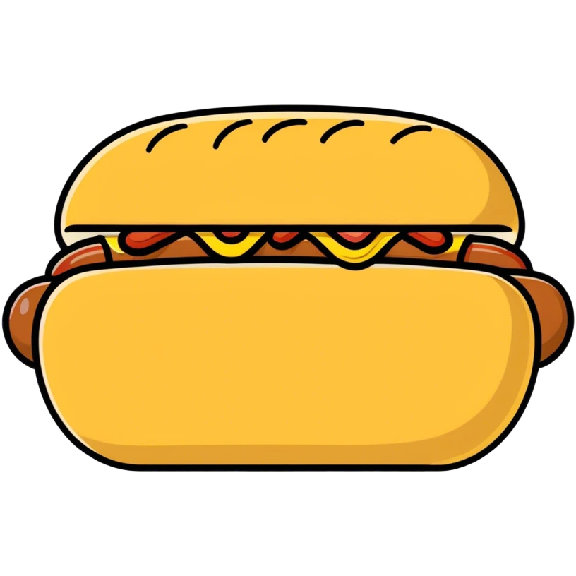 hot dog emoji