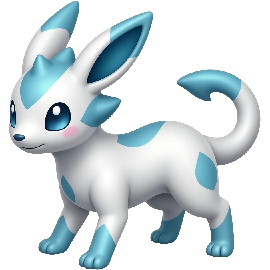 Shiny-Milotic-Sylveon-Lapras-Minccino-Fakemon-Pokemon-hybrid emoji