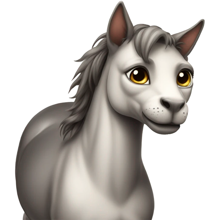 cat riding horse emoji