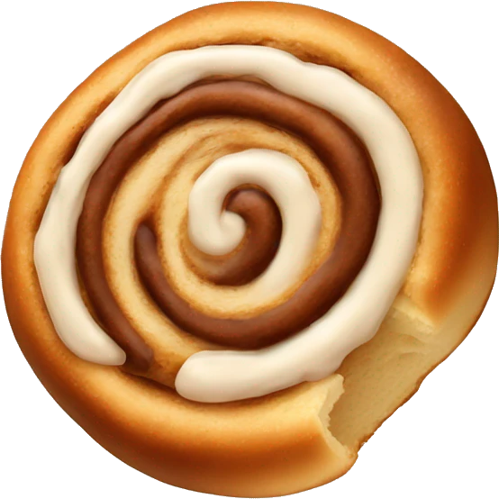 Cinnamon bun emoji