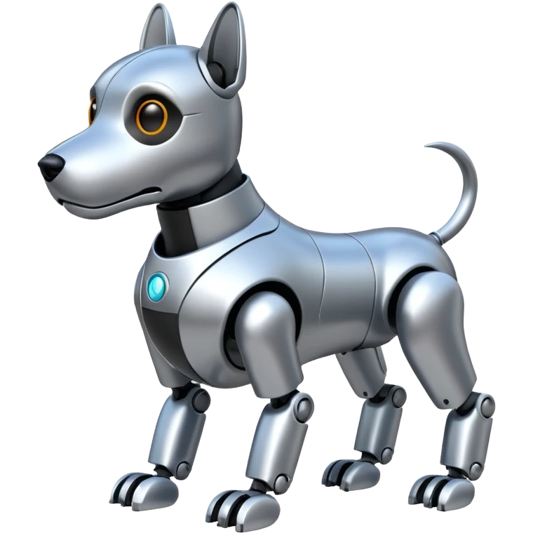 Robots Dog, front view emoji