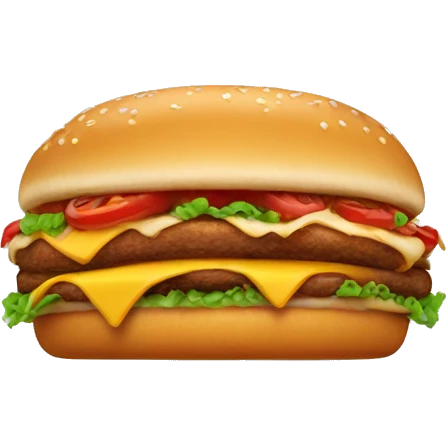 fast food item with santa hat emoji