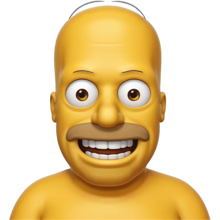 the simpsons, Different every character, only one at a time. emoji