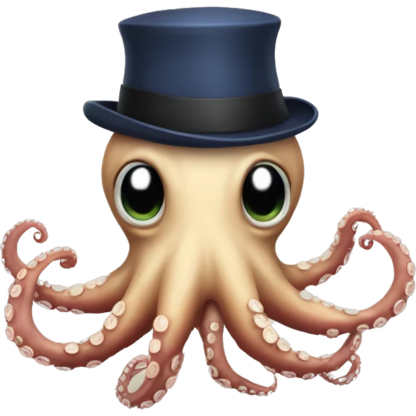 octopus in a hat emoji