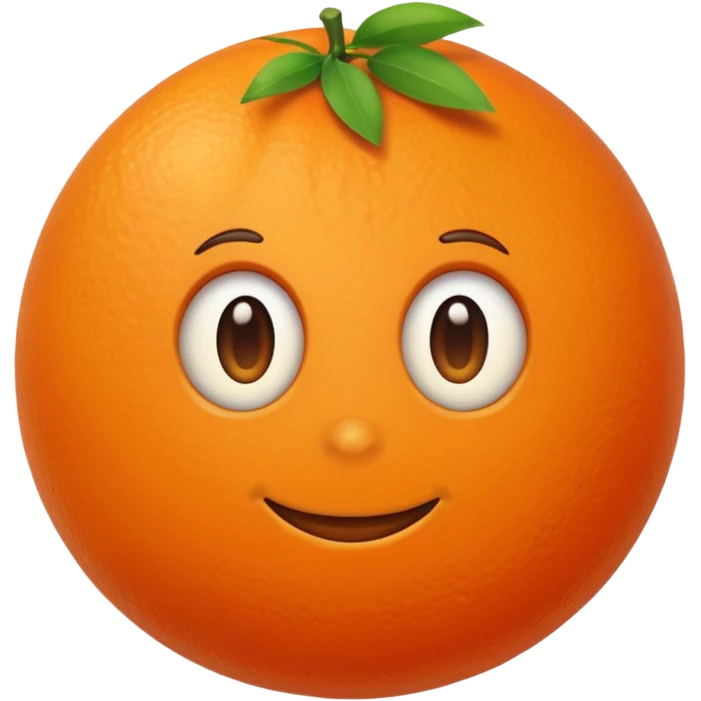 Orange emoji