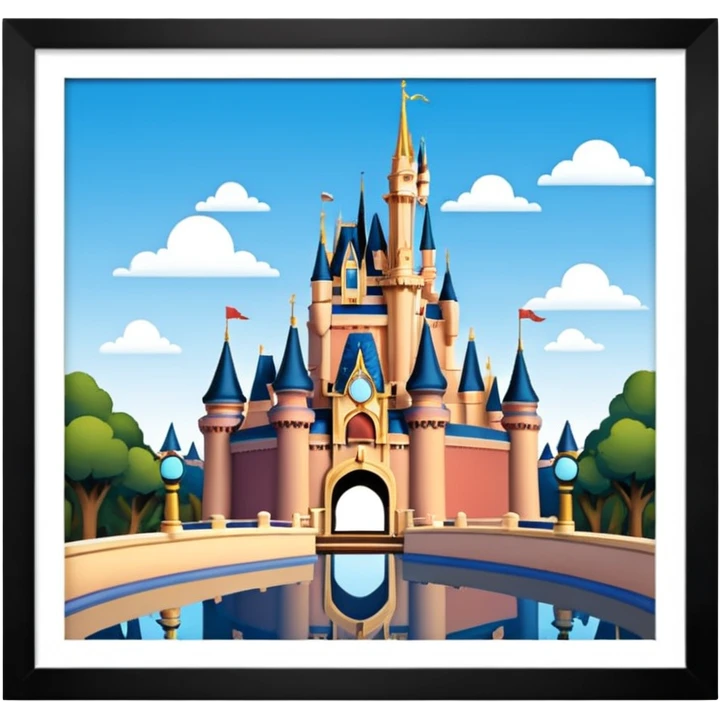 Disney world  emoji