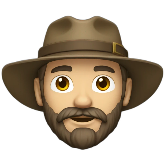 bearded ranger emoji