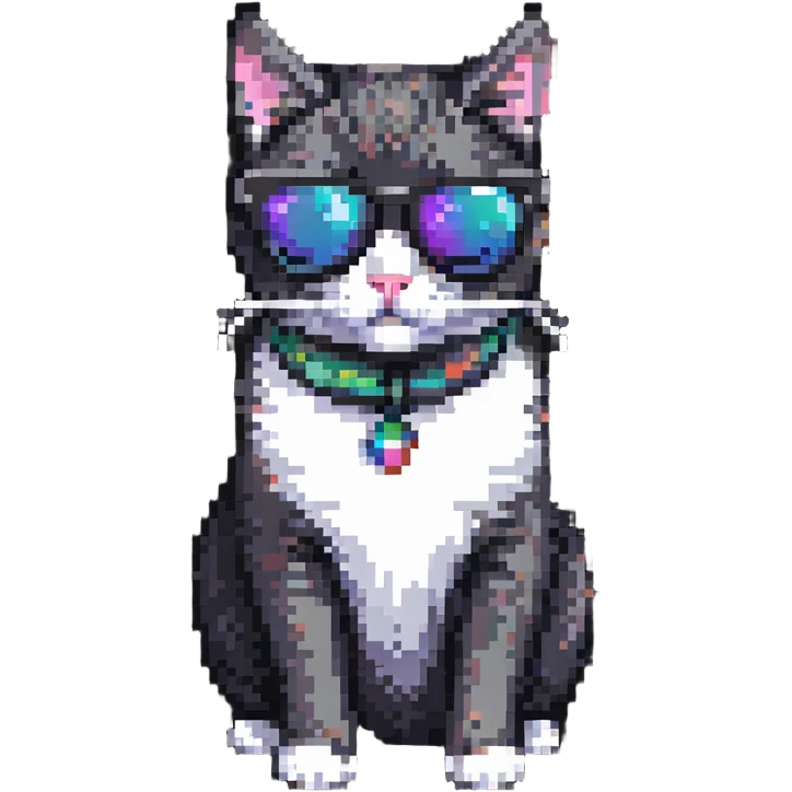 cat wearing sunglasses emoji
