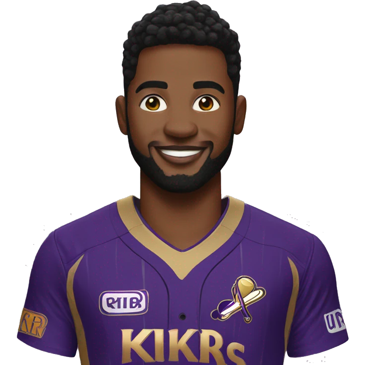 Andre russellin KKR Jersey emoji