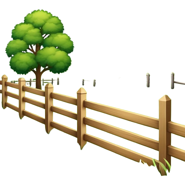 enclosure pasture emoji