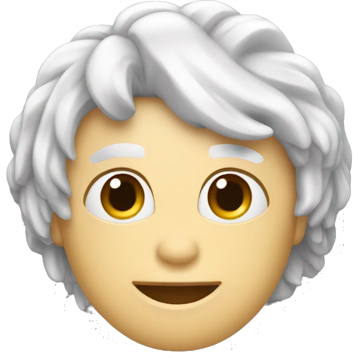 eu com cabelo liso bone pra trás com uma câmera  emoji