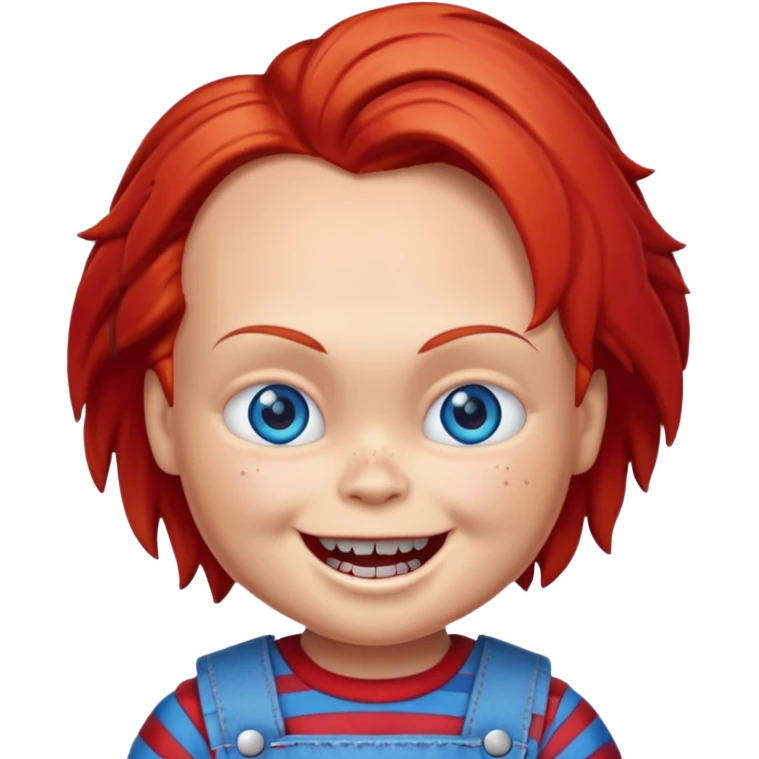 Un emojin de chuky emoji