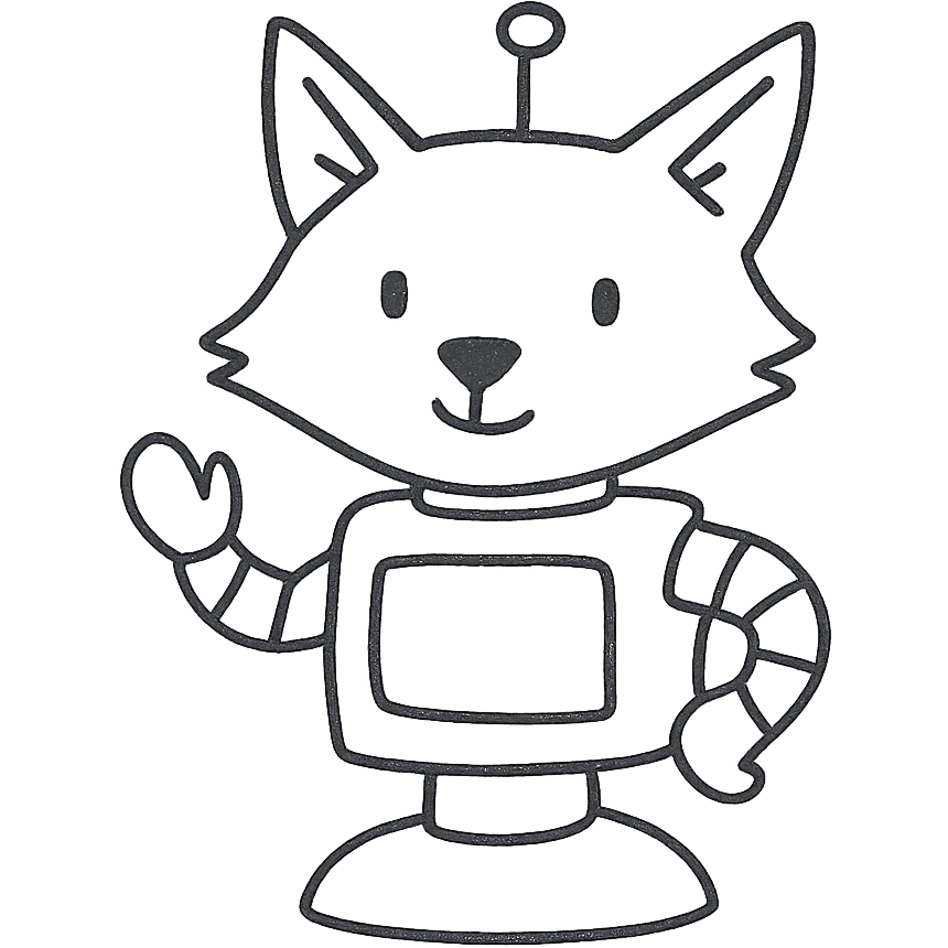 bot fox emoji