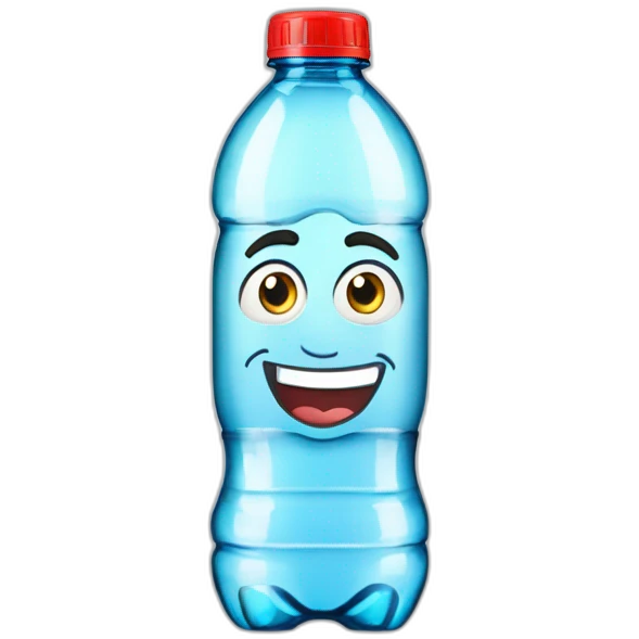 Botella de agua de cristiano ronaldo emoji