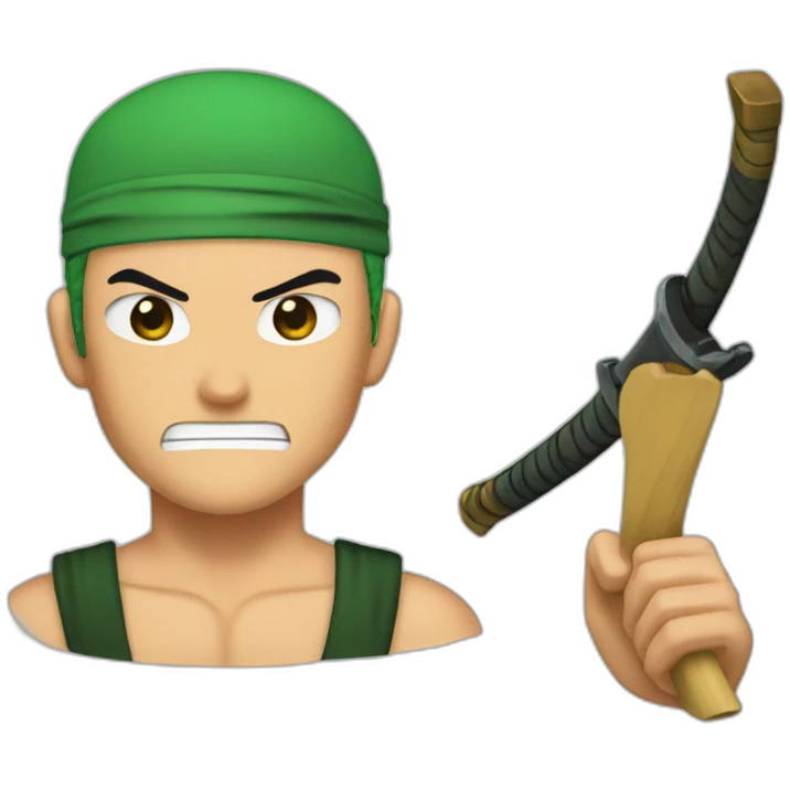 Roronoa zoro emoji