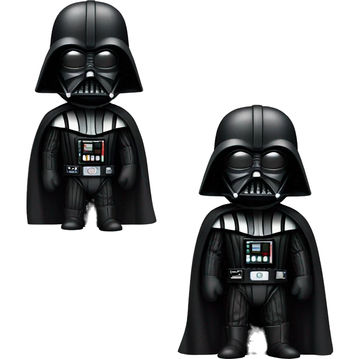 Darth vader left emoji