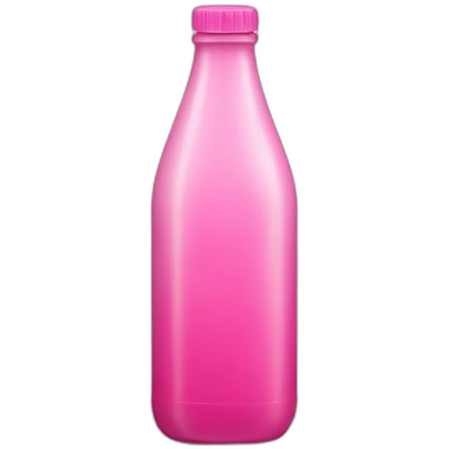 Pink Bottle emoji