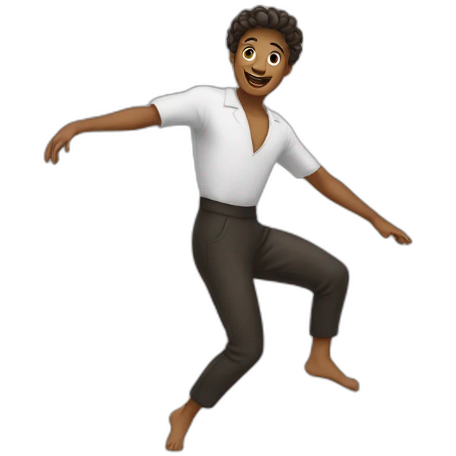Caca qui danse emoji