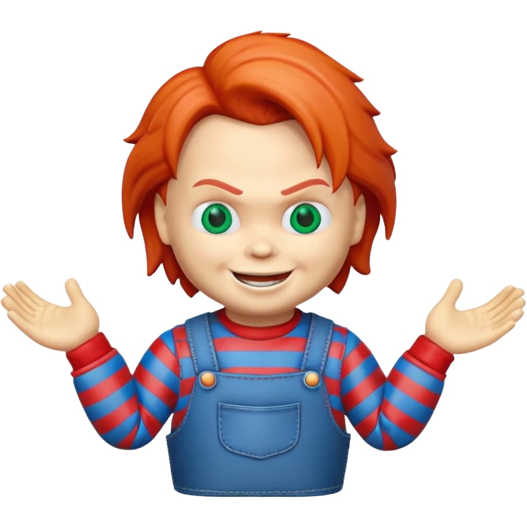 Un emojin de chuky emoji