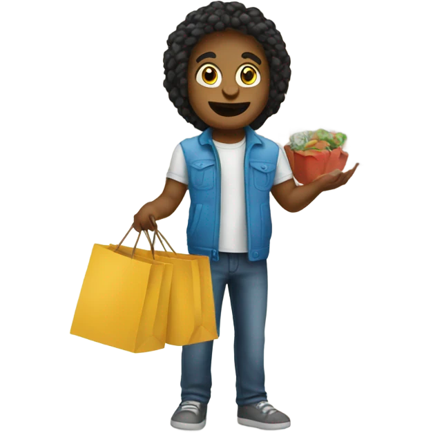 shopping emoji