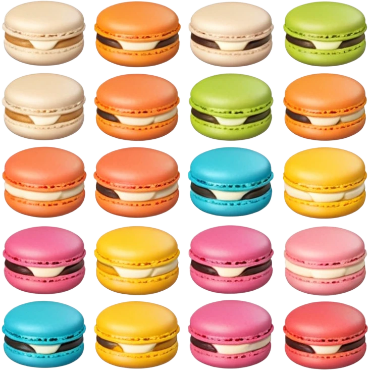 make a macarons emoji