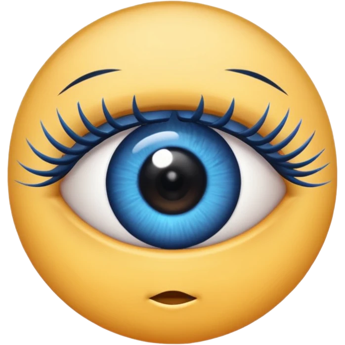 Cute eye  emoji