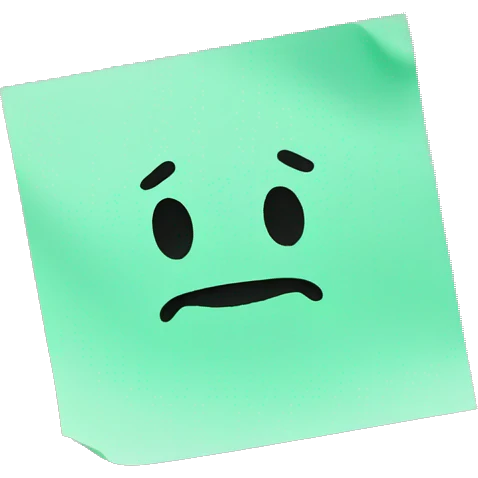 Post-it note  emoji