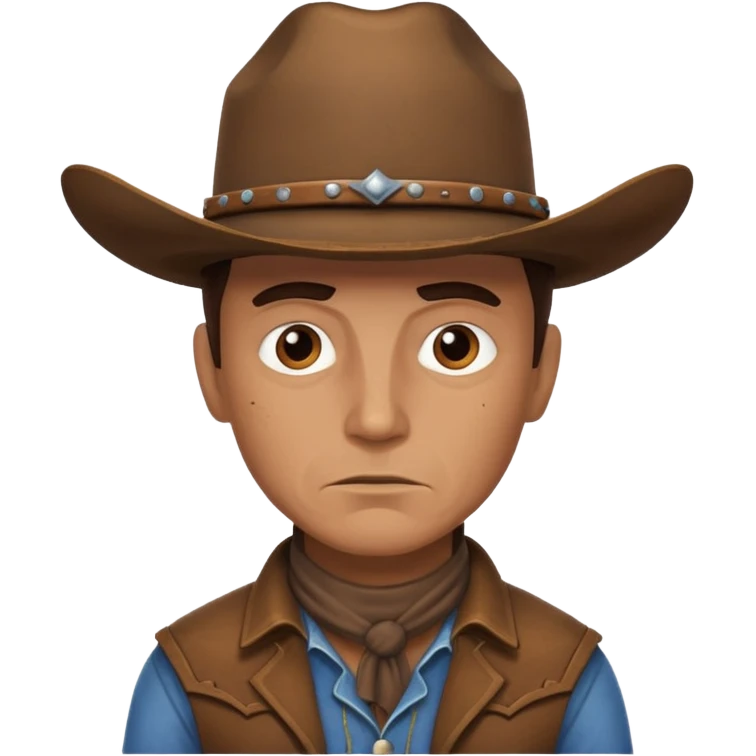 brown cowboy  emoji