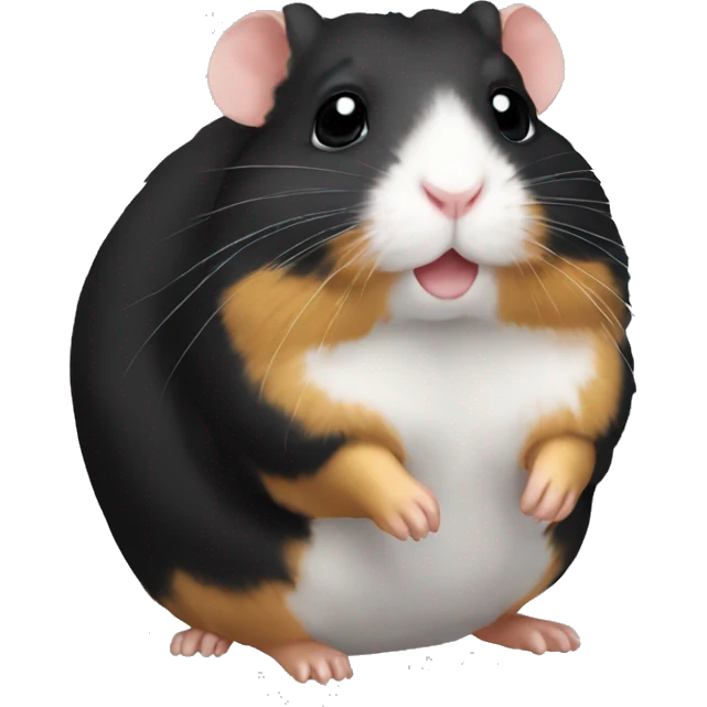 hampster black emoji