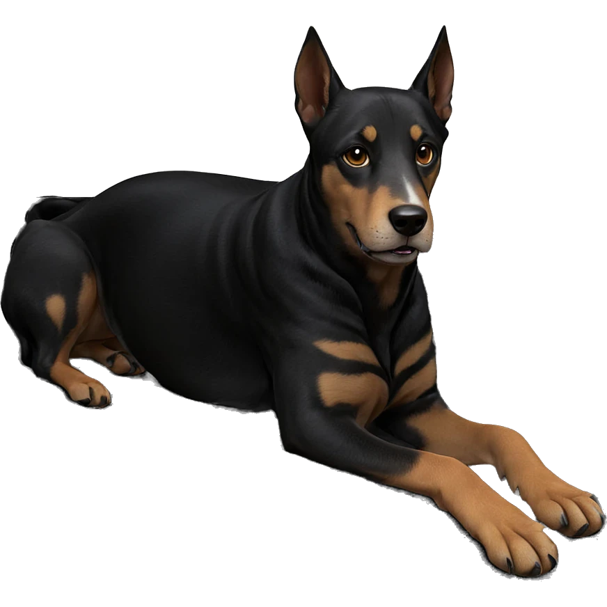 realistic dog portrait with claws emoji