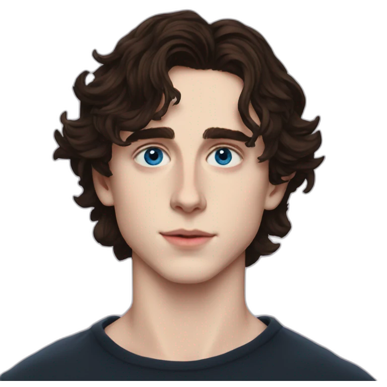 paul atreides timothee chalamet blue eyes emoji